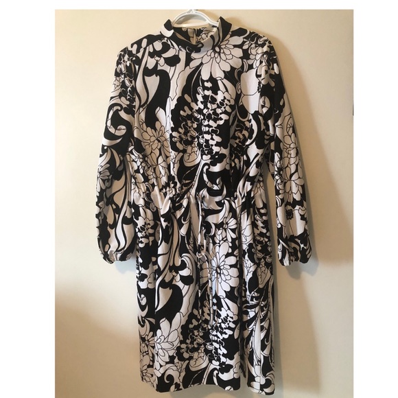 60’s Vintage British Mini Dress - Picture 1 of 2